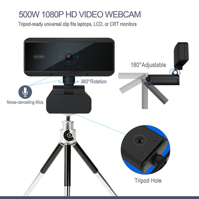 Cámara Web HD W5 para Videoconferencias Profesionales - Image 5