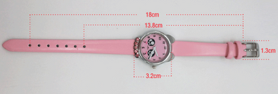 Reloj Infantil con Correa de Dibujos Animados y Detalles de Cristales - Image 5