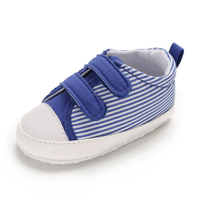 Zapatos Casuales Antideslizantes con Rayas y Velcro - Image 5