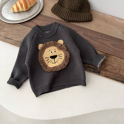Suéter Pullover Coreano para Niños - Estilo Occidental - Image 7