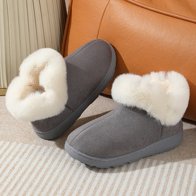 Zapatillas de Plataforma Térmicas para Parejas - Comodidad Cálida en Casa - Image 9