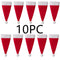 Red 10 Pieces 4 X 7 cm