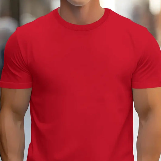Playera Casual de Algodón para Hombre