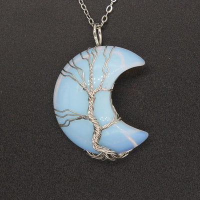 Colgante de Luna con Cristal Natural - Image 20