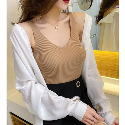 Blusa sin mangas ajustada para mujer - Image 14