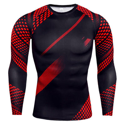 Camiseta Manga Larga Cuello Redondo Slim Fit para Hombre - Image 20