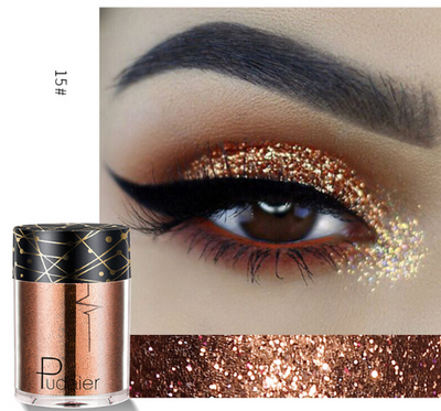 Paleta de Sombras Shimmer Pudaier 3.5G - Maquillaje Profesional con Acabado Mate y Brillante - Image 15