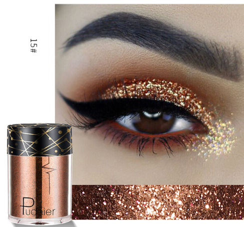 Paleta de Sombras Shimmer Pudaier 3.5G - Maquillaje Profesional con Acabado Mate y Brillante - Image 15