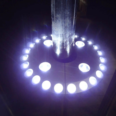 Paraguas LED con Lámpara Integrada para Jardín y Playa - Image 2