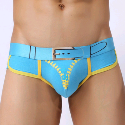 Calzoncillos Hombre Algodón con Estampa, Bolsa Convexa y Cierre - Image 7