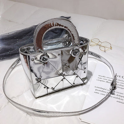 Bolso de Mano con Costuras Remachadas - Image 17
