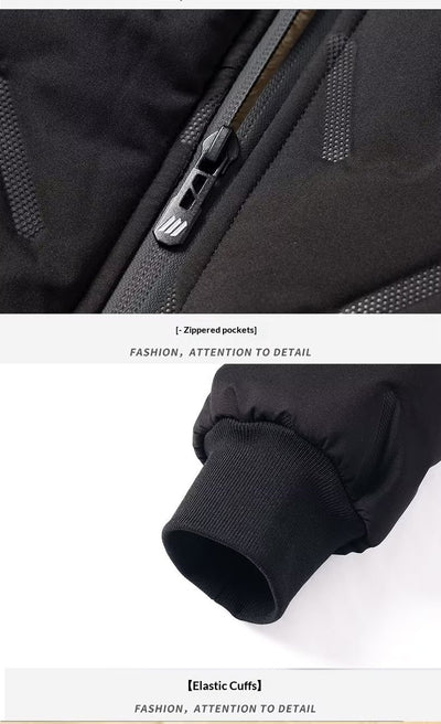 Abrigo de Invierno para Papá con Forro Polar y Relleno de Algodón - Image 11