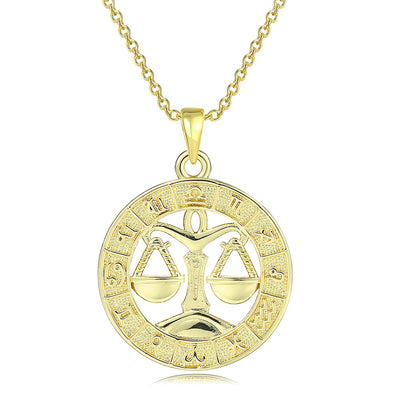 Collar Colgante de las Doce Constelaciones del Zodiaco - Image 7