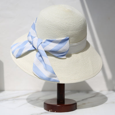 Sombrero de Playa Plegable con Moño - Image 7