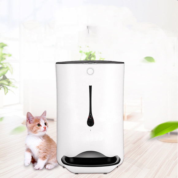 Comedero Automático para Mascotas con Temporizador y Cámara