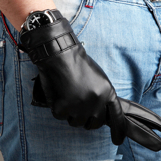 Guantes de Piel de Oveja y Cachemira Premium