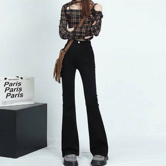 Jeans Skinny de Cintura Alta Ajustados en Tonos Claros para Mujer - Image 8