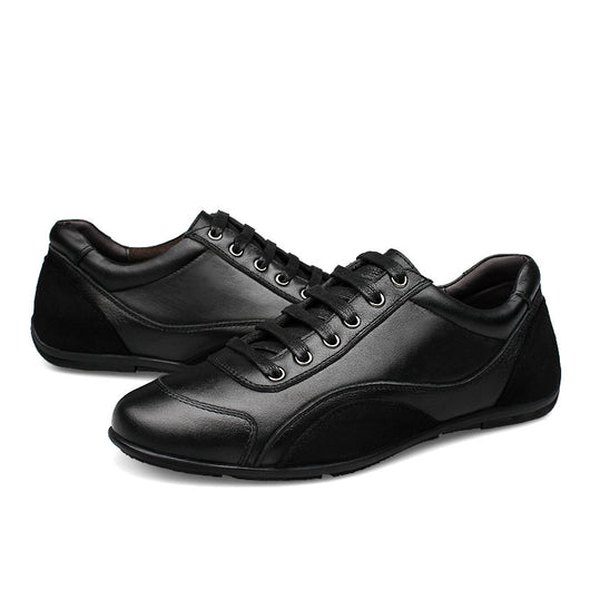 Zapatos Casuales para Hombre en Cuero Genuino y Algodón