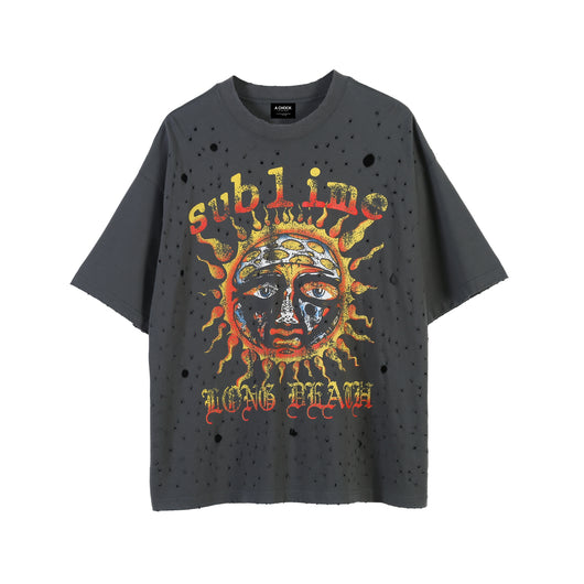 Playera Suelta Manga Corta Estilo Urbano - Image 13