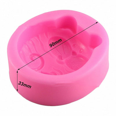 Molde de Silicona para Jabón y Vela Artesanal con Cara de Gato Grande - Image 9