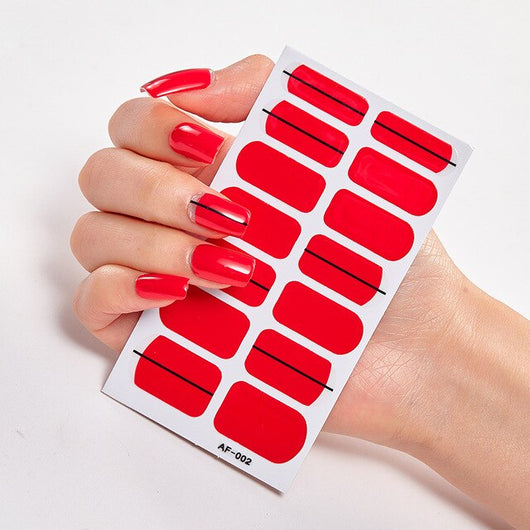 Esmaltes y Stickers de Diseño para Uñas - Colores Sólidos y Arte Creativo - Image 43