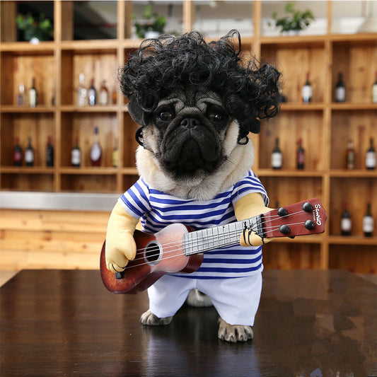 Disfraz de Guitarrista para Perros