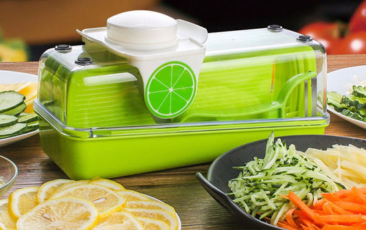 Cortador Multiusos para Verduras - Rallador y Cortador Ondulado 4 en 1