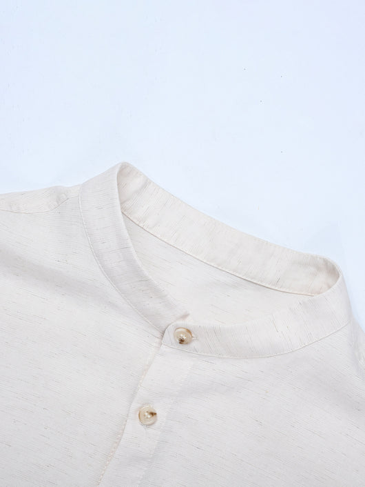 Conjunto Ejecutivo: Camisa Cuello Alto Transpirable y Pantalón Holgado - Image 10