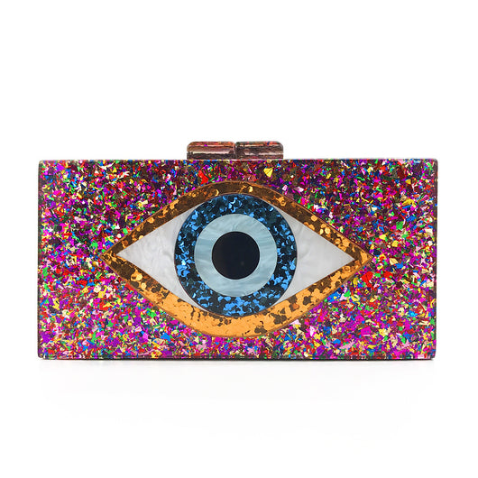 Bolso de Fiesta Acrílico con Diseño de Ojos - Image 14