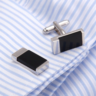 Gemelos Metálicos para Camisa Francesa de Hombre - Image 5