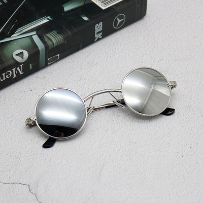 Gafas de Sol Steampunk Redondas Protección Senior