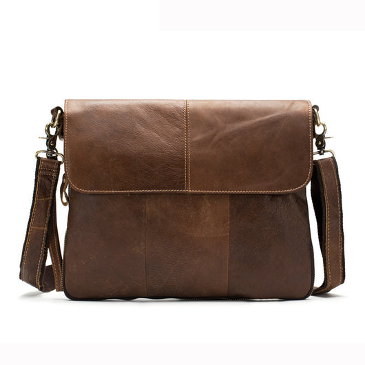 Bolsa de Hombro Ejecutiva con Solapa para Hombre - Image 4