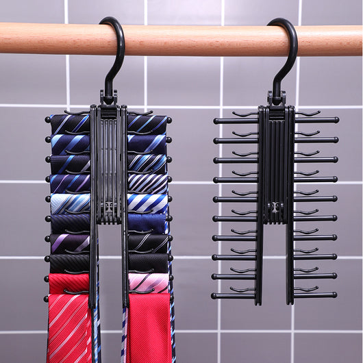 Organizador Multifuncional de Corbatas, Cinturones y Accesorios con Ganchos Ajustables - Image 5
