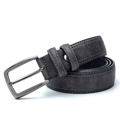 Cinturón de Cuero Vintage para Hombre - Diseño Clásico Luxury con Hebilla Premium - Image 10