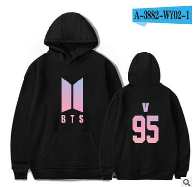 Sudadera Kpop Estilo Casual para Mujer con Estampado Amor - Image 9