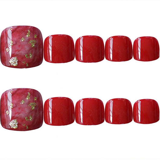 Caja de 24 Uñas Postizas Diseñadas Premium - Image 12