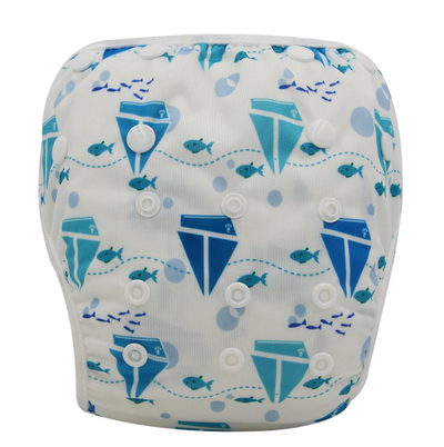Pañal de Baño Ajustable Impermeable Unisex para Bebé - Image 19
