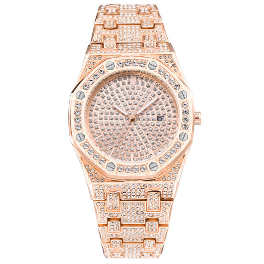 Reloj de Pulsera Cuarzo Acero Inoxidable con Correa Metálica - Image 6