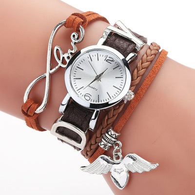 Reloj Pulsera Cuarzo Love - Diseño Elegante y Funcional