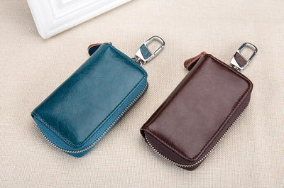 Estuche de Cuero para Llaves con Cierre Multifuncional - Image 7