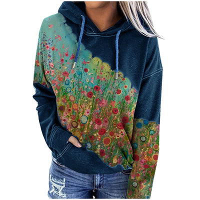 Sudadera Estampada con Capucha y Manga Larga - Image 10