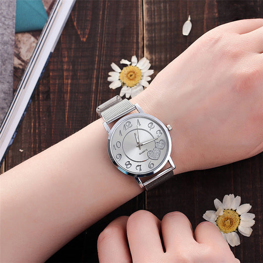 Reloj de Lujo para Mujer SilverGalaxy con Cristales de Diamante - Image 5
