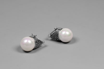 Aretes de Perla Vintage - Image 5