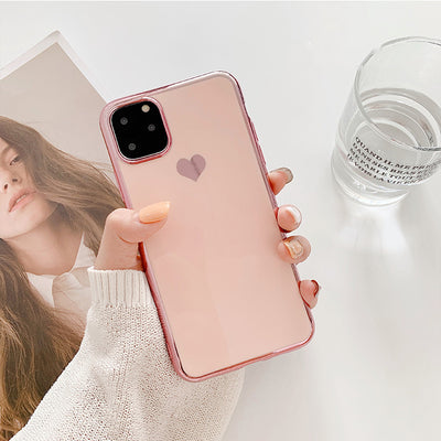 Funda Teléfono Chapado en Oro con Diseño de Amor - Image 24
