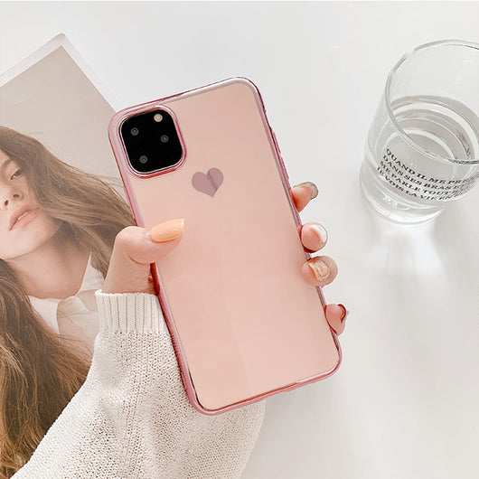 Funda Teléfono Chapado en Oro con Diseño de Amor - Image 24
