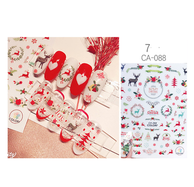 Stickers de Uñas Navideños - Image 20