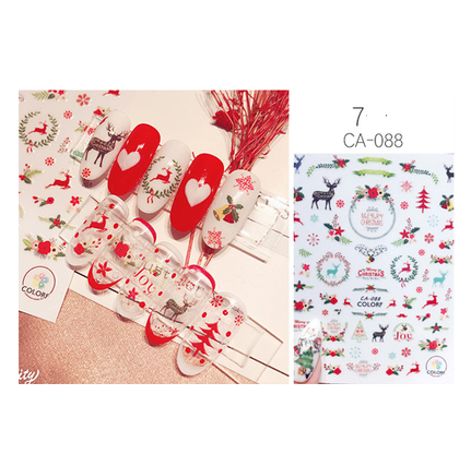 Stickers de Uñas Navideños - Image 20
