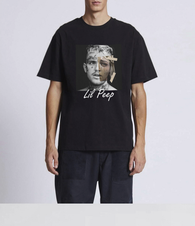 Camiseta Retro Negro y Púrpura Unisex - Image 2