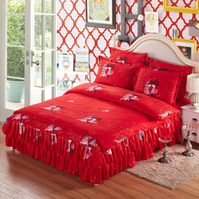 Juego de Cama de 4 Piezas en Algodón Premium - Image 9