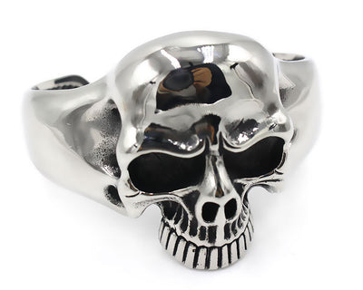 Pulsera de Acero Titanio Calavera para Hombre - Image 6